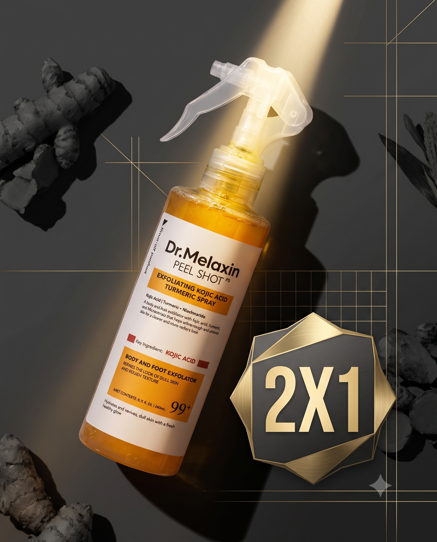 Dr. Melaxin Peel Shot PS | Dile adiós a las manchas y revela una piel más uniforme