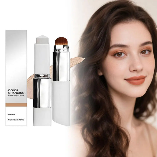 "Base de Maquillaje Líquida 2 en 1 - Efecto Cambio de Color"